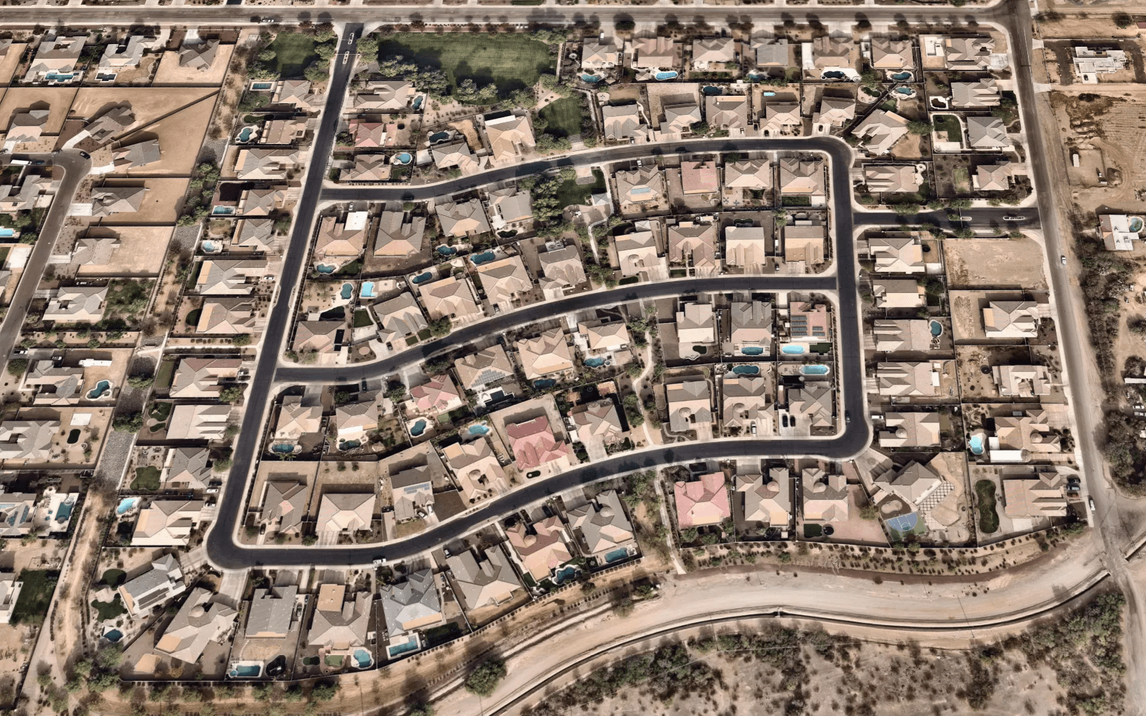 Vaquero Estates Aerial View